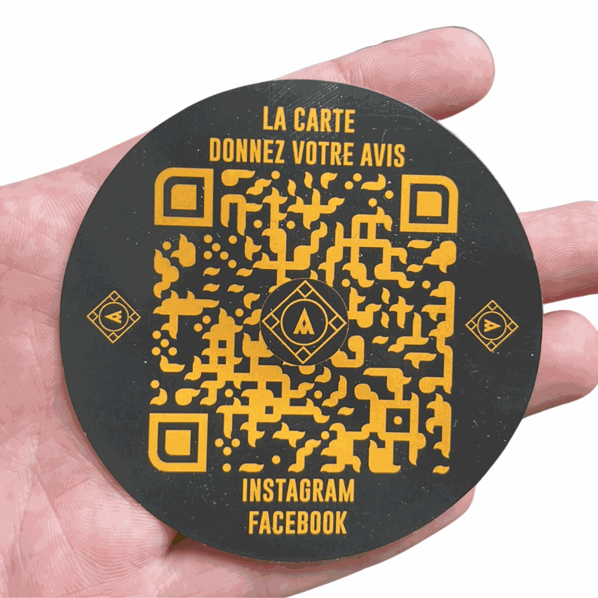 QR code sticker L'Alchimie