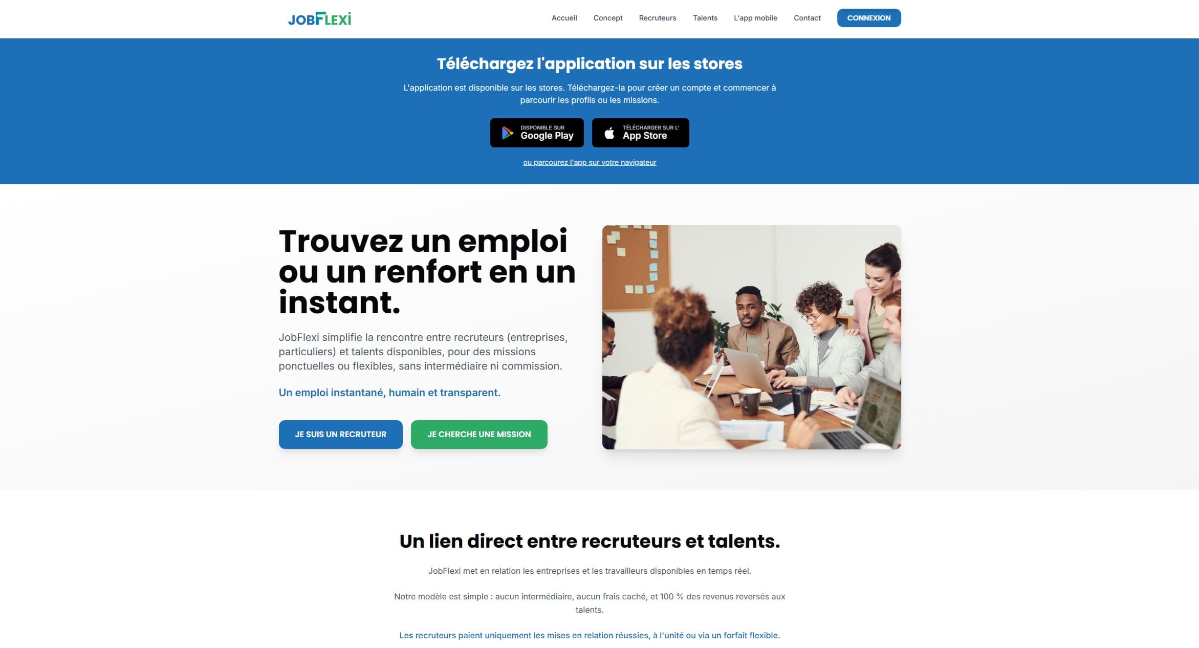 JobFlexi – Accompagnement de A à Z & prise de participation