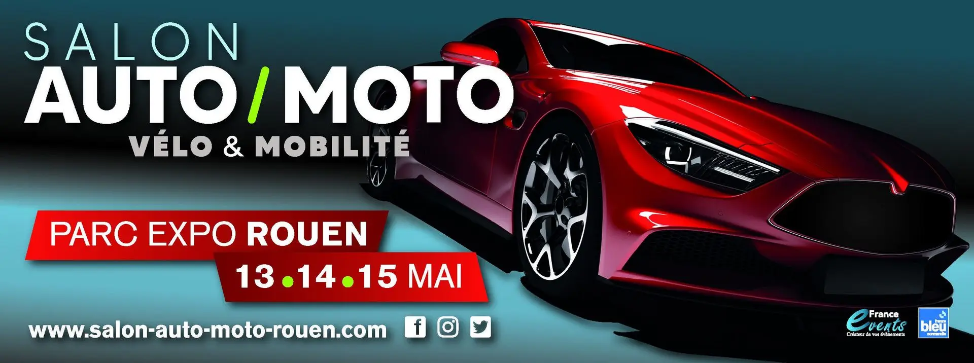 Projet Salon de l'Auto Moto de Rouen — Partenariat digital complet